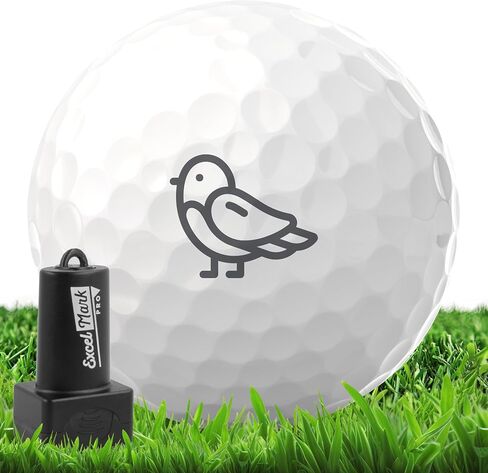 Excelmark Pro Golf Ball Stamp - تحديد الكرة السهل - اختر من بين 25 أنماطًا و 4 ألوان! in Saudi Arabia