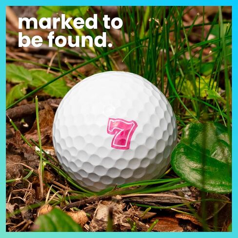 Excelmark Pro Golf Ball Stamp - تحديد الكرة السهل - اختر من بين 25 أنماطًا و 4 ألوان! in Saudi Arabia