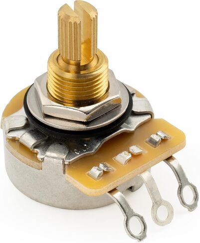CTS 450G A500K Pot Brass Standard Split Shaft 3/8 Inch 10% Audio Taper Potentiometer for Electric Guitar Bass in Saudi Arabia