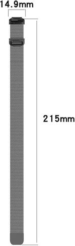 for Fitbit Inspire 3 Bands Women Men, Stainless Steel Metal Mesh Loop Adjustable Magnetic Wristband Replacement Straps Compatible with Fitbit Inspire 3 Fitness Tracker in Saudi Arabia