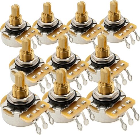 CTS 450G A500K Pot Brass Standard Split Shaft 3/8 Inch 10% Audio Taper Potentiometer for Electric Guitar Bass in Kuwait