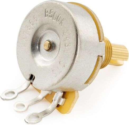 CTS 450G A500K Pot Brass Standard Split Shaft 3/8 Inch 10% Audio Taper Potentiometer for Electric Guitar Bass in Kuwait