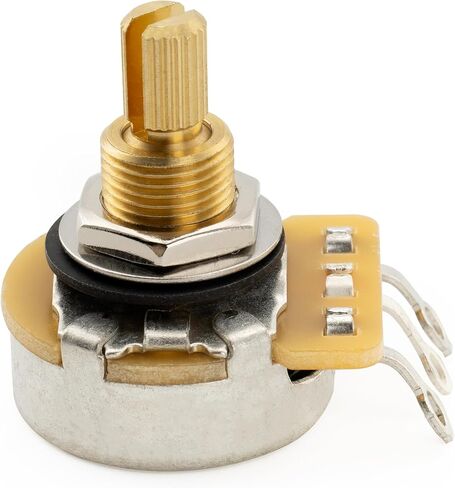 CTS 450G A500K Pot Brass Standard Split Shaft 3/8 Inch 10% Audio Taper Potentiometer for Electric Guitar Bass in Kuwait