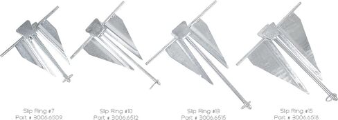 Extreme Max 3006.6509 BoatTector Galvanized Slip Ring Anchor - #7/4.5 lbs. in Saudi Arabia