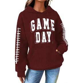 يوم لعبة Newwen Day Sweatshirt Women Football Dragle Drage Footbil in Kuwait