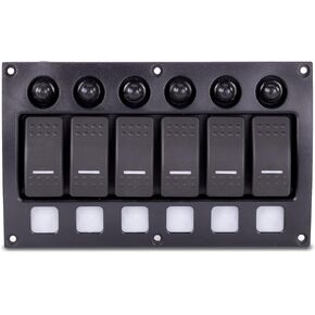 Sierra SP21010, Switch Panel, Weather Resistant 6P Contura Rocker w/Circuit Breaker in Kuwait