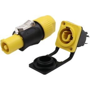 Aviation socket YF24 power LED display plastic IP65(Socket) in Saudi Arabia