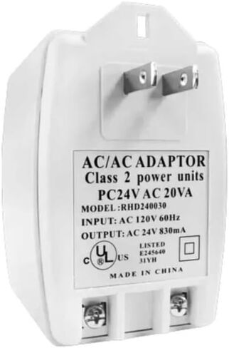 CP2440 24V AC 40VA Power Adapter - UL مدرج ، إدخال 110 فولت AC ، محول موثوق به لمكافحة الوصول وأمان أنظمة الأمان in Kuwait
