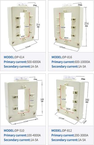 DP 812 DP 816 Current Sensor Clamp Current Transformer شريط النحاس المحول 1000A 2000a 6000a (DP 816،6000 5A) in Saudi Arabia