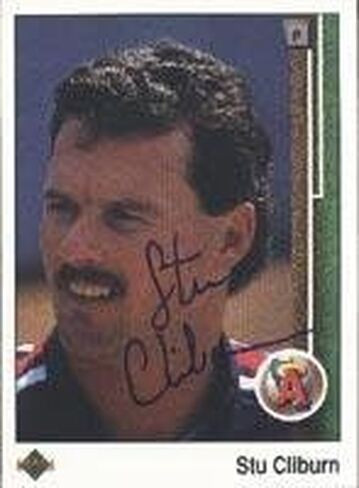 Stewart Cliburn California Angels 1989 Upper Deck Autographed Card. This item comes with a certificate of authenticity from Autograph-Sports. Autographed - MLB Autographed Baseball Cards in Saudi Arabia