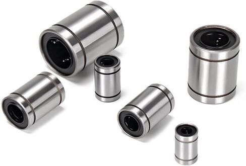 4pcs الخطية الخطية Bearingslm6uu lm8uu lm10uu lm12uu lm13uu lm16uu lm20uu المحامل الخطية القياسية (lm10luu) in Saudi Arabia