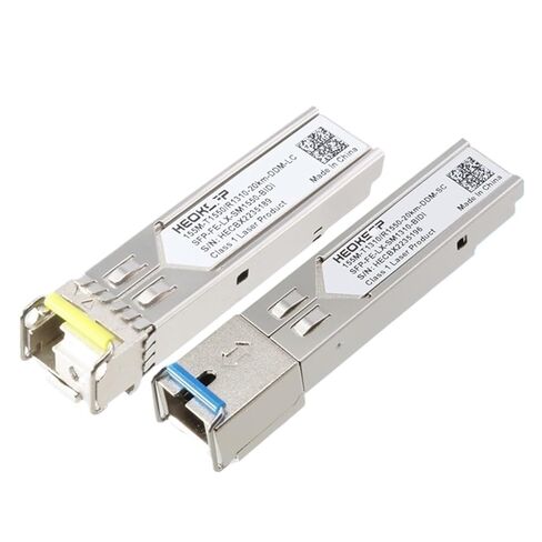 الوحدة النمطية البصرية SFP 100M أحادي الوضع واحد LC 20km 1310/1550NM SFP-FE-LX-SM1310- وحدة الألياف الألياف الألياف (20 كم SC TX1550-B الطرفية) in Kuwait