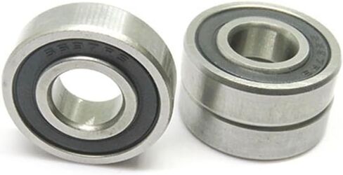S697 2RS 7x17x5mm Groove Ball Ball Ball S697zz 10pcs (الأختام المطاطية) in Saudi Arabia