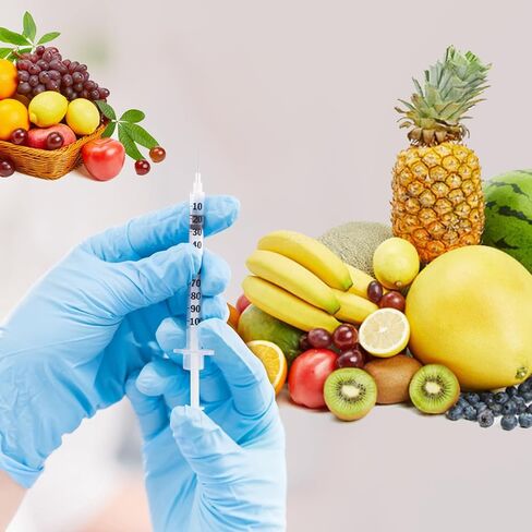 100pack 1ml محقنة مع إبرة 30g 1/2 "(13 مم) ، مستلزمات مختبر ملفوفة بشكل فردي (1cc 30g 1/2" -100pack) in Kuwait