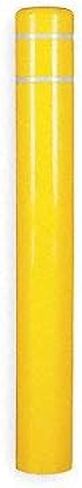 Post Sleeve, 4-1/2 in Dia., 52 in H, Yellow in Saudi Arabia