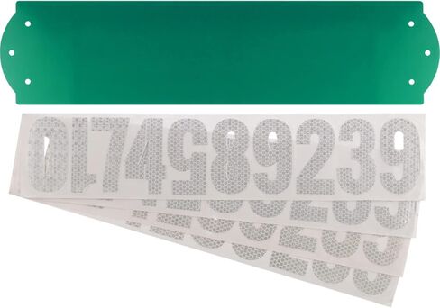 Address Plaque With Numbers Set, Reflective 911 High-Visibility, 3-In. in Saudi Arabia