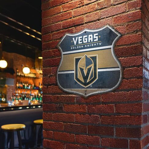 RICO Industries NHL Hockey Rustic Metal Sign in Kuwait