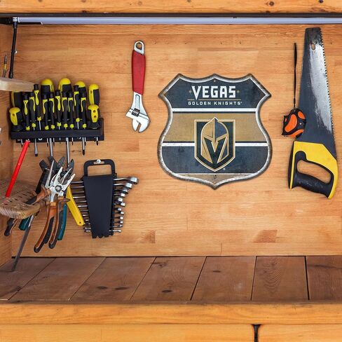 RICO Industries NHL Hockey Rustic Metal Sign in Kuwait