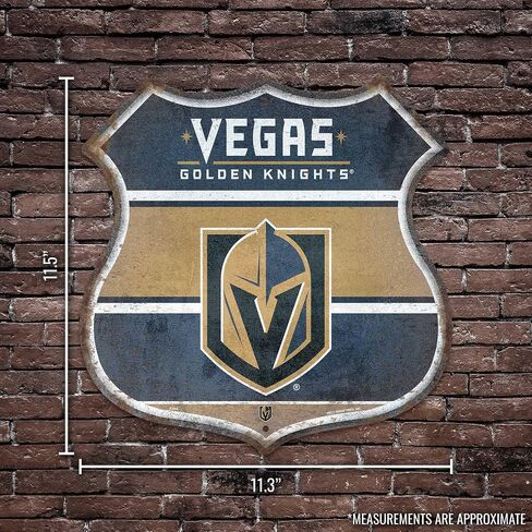 RICO Industries NHL Hockey Rustic Metal Sign in Kuwait