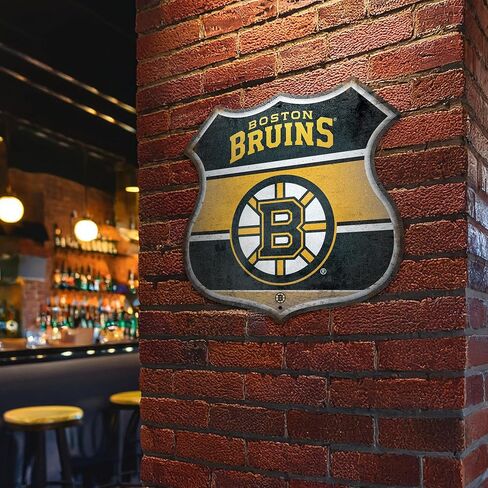Rico Industries NHL Hockey Rustic Metal Route Sign in Saudi Arabia