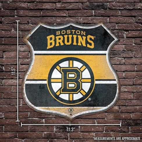 Rico Industries NHL Hockey Rustic Metal Route Sign in Saudi Arabia