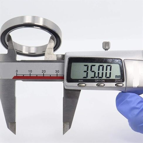 منتجات نقل الطاقة 5pcs S6807rs تحمل 35x47x7mm ABEC-3 440C محامل كرة من الفولاذ المقاوم للصدأ 6807 محمل الكرة S 6807R. in Saudi Arabia