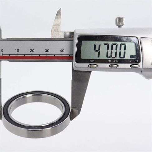 منتجات نقل الطاقة 5pcs S6807rs تحمل 35x47x7mm ABEC-3 440C محامل كرة من الفولاذ المقاوم للصدأ 6807 محمل الكرة S 6807R. in Saudi Arabia