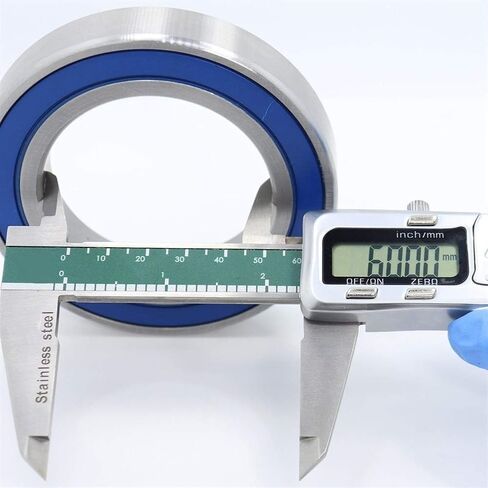 Power Transmission Products 1PC S6012RS Bearing 60x95x18mm ABEC-3 440C Stainless Steel Ball Bearings 6012 Ball Bearing S 6012RS Ball Bearings in Saudi Arabia