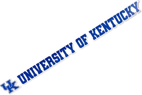 Desert Cactus University of Kentucky Sticker Wildcats UK Wildcats اسم شعار Vinyl Secal Laptop Botto Car Scrapbook (ملصق 15 بوصة) in Saudi Arabia