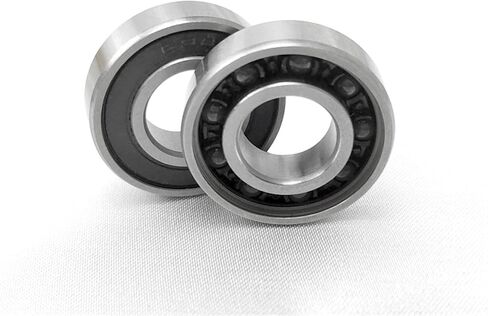 Stainless Steel Mixed Ceramic Ball Bearing 6200 10 * 30 * 9mm 6201 12 * 32 * 10mm 6202 15 * 35 * 11mm 1Pcs(2mm) in Saudi Arabia