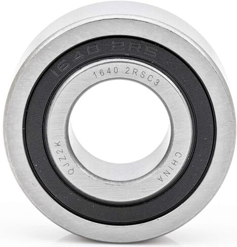 [10-Pack] 1640-2RS - Deep Groove Radial Ball Bearing 7/8 in x 2 in x 9/16 in (ID x OD x Width) | 22.2 mm x 50.8 mm x 14.3 mm (ID x OD x Width) with Double Rubber Seal in Saudi Arabia