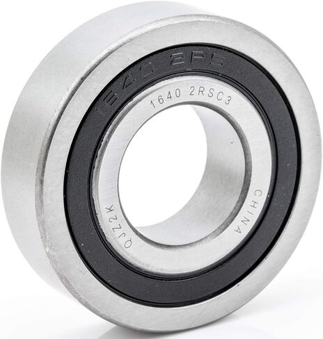 [10-Pack] 1640-2RS - Deep Groove Radial Ball Bearing 7/8 in x 2 in x 9/16 in (ID x OD x Width) | 22.2 mm x 50.8 mm x 14.3 mm (ID x OD x Width) with Double Rubber Seal in Saudi Arabia