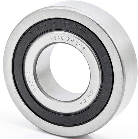 [10-Pack] 1640-2RS - Deep Groove Radial Ball Bearing 7/8 in x 2 in x 9/16 in (ID x OD x Width) | 22.2 mm x 50.8 mm x 14.3 mm (ID x OD x Width) with Double Rubber Seal in Saudi Arabia