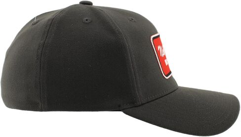 ZHATS Men's Standard NCAA Officially Licensed Fitted Hat ZH Patch Brick Charcoal, Grey, Medium in Saudi Arabia