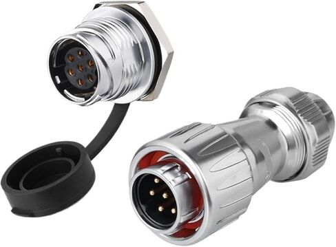 DZ-20 metal aviation single hole 2 3 4 5 7 9 12 core industrial equipment power connector(2 core) in Saudi Arabia