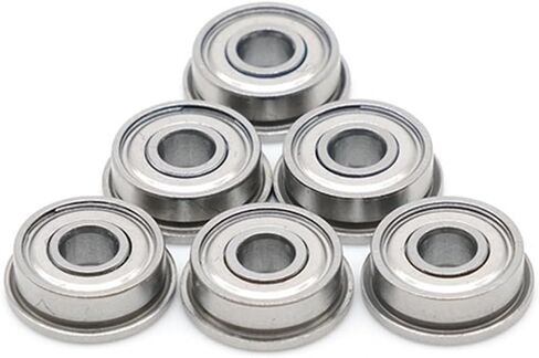 4x11x4mm F694ZZ Skate Bearing Steel Radial Shaft Deep Groove Flange Ball Bearing 5PCS in Saudi Arabia