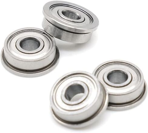 4x11x4mm F694ZZ Skate Bearing Steel Radial Shaft Deep Groove Flange Ball Bearing 5PCS in Saudi Arabia