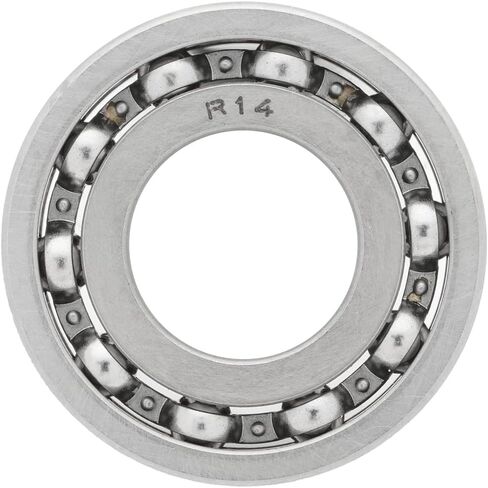 [2-pack] R14-Open-Groove Deep Groove Ball Radial Ball 0.875 in x 1.875 in x 0.375 in (id x od x w) | 22.225 مم × 47.625 مم × 9.525 مم (معرف x od x w) ، التصميم المفتوح in Saudi Arabia