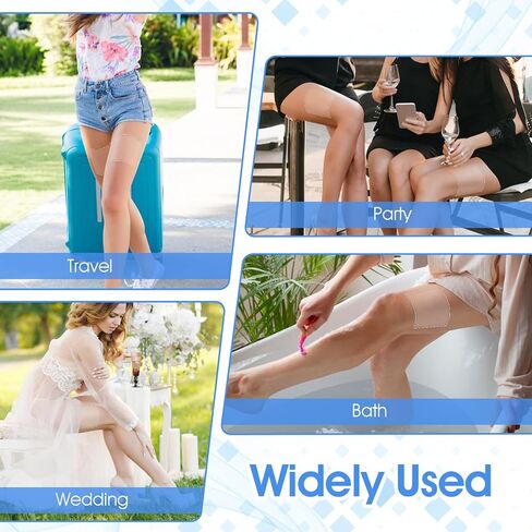 10pcs شريط التنافس على الساقين ، ورفع الشريط الفخذ غير مرئي ، ومصاعد الفخذ الفخذ الفخذ الفوهة الشفافة ، والشعر اللاصق للماء للمعدة ، والفخذين ، والذراعين in Saudi Arabia