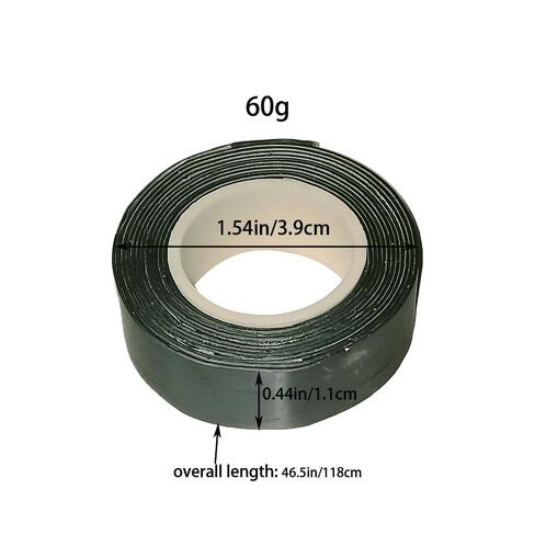 شريط الجولف الرصاص ، 1/2 "× 60" ، 2 غرام لكل بوصة ، كثافة عالية ، لذيذ لذات الجولف مضرب التنس مضرب المضرب مجداف in Kuwait