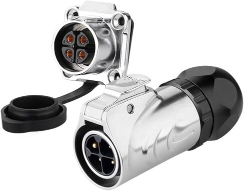 LP-20 connector full metal 4-core mechanical equipment power signal aviation socket(Flange formal wear) in Saudi Arabia