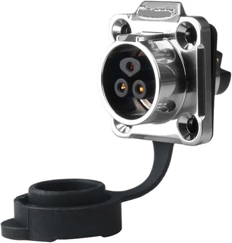 LP16 Aviation Socket 3-core Waterproof Connector Screw Lock Wire Semi-metal(Flange formal wear) in Saudi Arabia