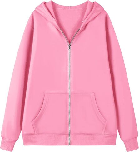 zip up هوديي نساء من النوع الثقيل ذو الأكمام المقنعين ذات الأكمام الطويلة in Saudi Arabia