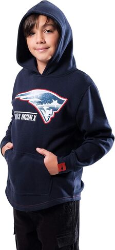 Ultra Game NFL Boys Soft Fleece Pullover Hoodie Sweatshirt in Saudi Arabia
