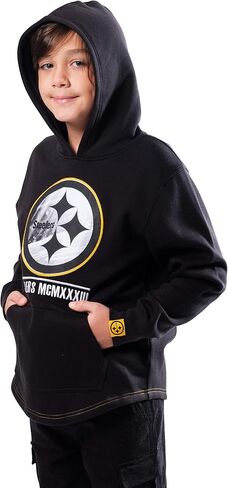 Ultra Game NFL Boys Soft Fleece Pullover Hoodie Sweatshirt in Saudi Arabia