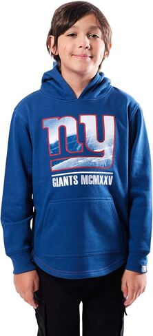 Ultra Game NFL Boys Soft Fleece Pullover Hoodie Sweatshirt in Saudi Arabia