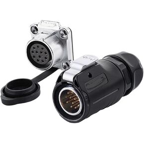 LP-20 Industrial Aviation Socket 12-core 5-hole 5A Power Signal Connector(Flange formal wear) in Saudi Arabia