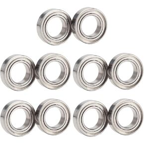 Bordstract MR149ZZ BLENGS DEED GROOVE BLOW ، 10pcs 9mm × 14 مم × 4.5 مم تحمل أجزاء آلة صغيرة مزدوجة الجوانب المعدنية المحمولة لآلات الدوران in Kuwait