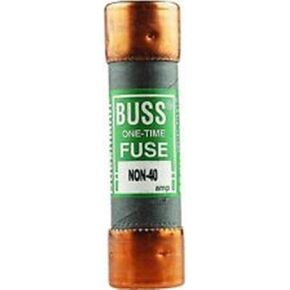 Bussmann NON-40, 40 Amp 250V Cartridge Fuse, 4 fuses in Saudi Arabia