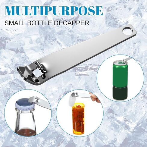 6 PCS VIAL PENER MINI VIAL DECAPPER BOTTE CAP فتاحة قطع الرأس الافتتاحية المزيل in Kuwait